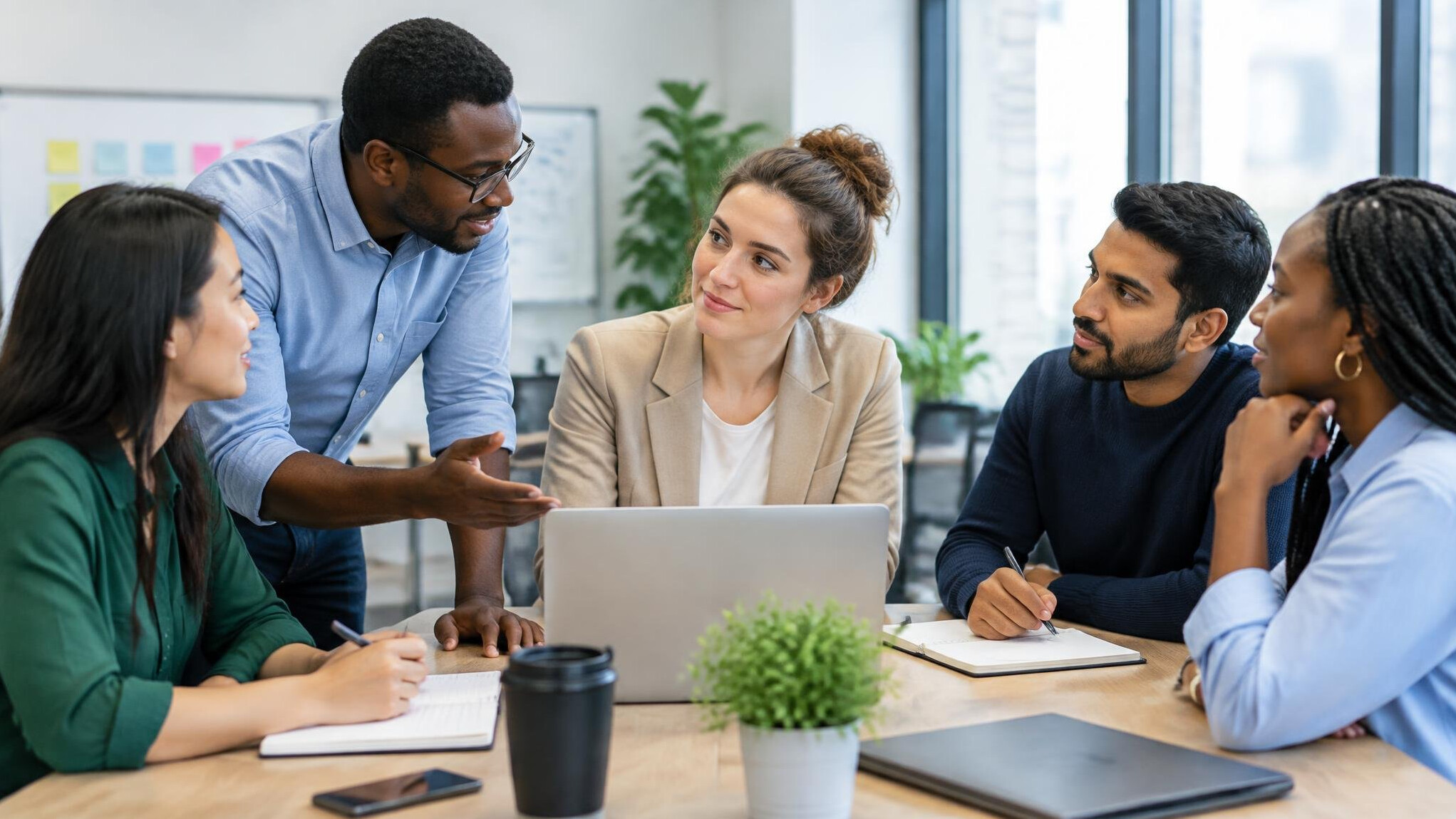 diverse team collaborating